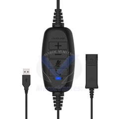 Cordon USB-C LX Commandes volume et Mute Boutton Décrocher/Raccrocher USB-C LX